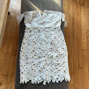 White minidress brand new